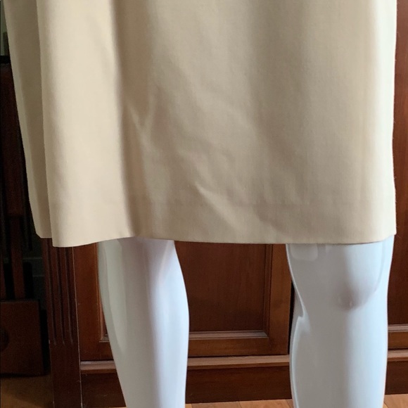 Beymen Natural tan color 48% wool blend sleeveless dress at knee Eu 42 US 10 - Picture 8 of 15